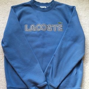 Men’s Lacoste crewneck sweatshirt